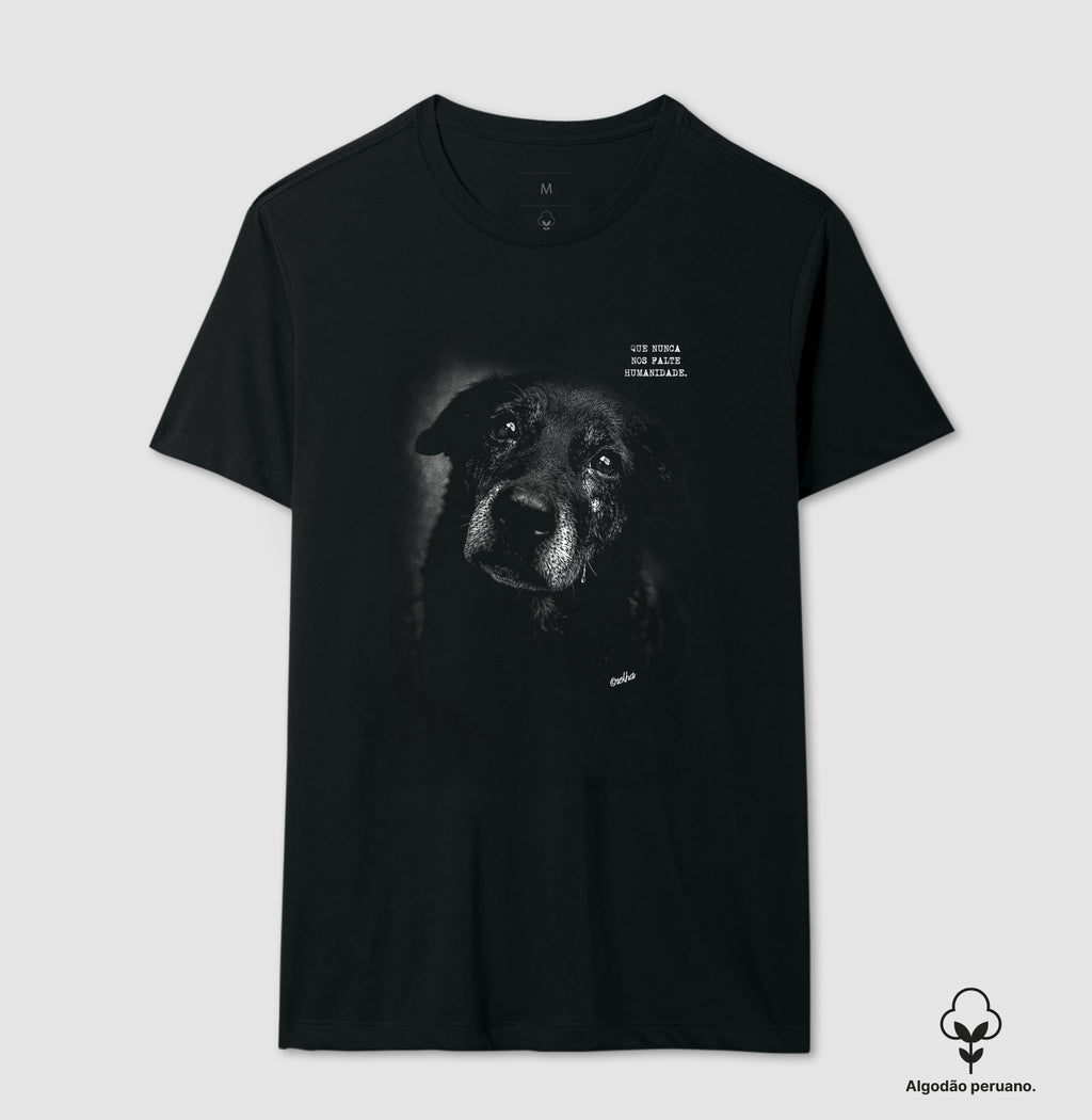 Que nunca nos falte Humanidade (Orelha) - Black