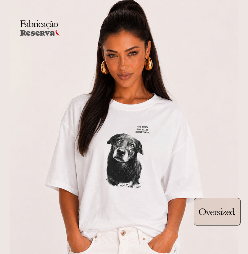 Que nunca nos falte Humanidade. (Orelha) - White
