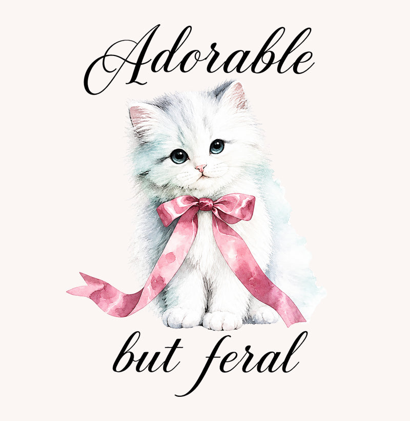 Adorable but feral
